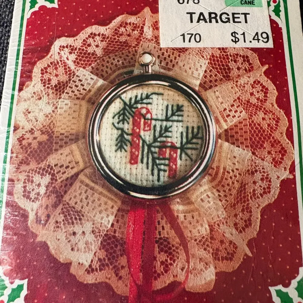 Vintage counted cross